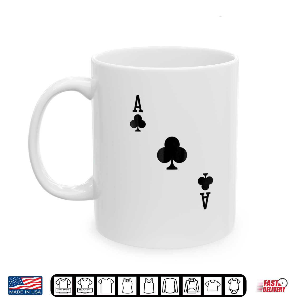 Ace Of Clubs Costume Halloween Deck Of Cards Shirt Ace Of Clubs Costume Halloween Deck Of Cards Shirt