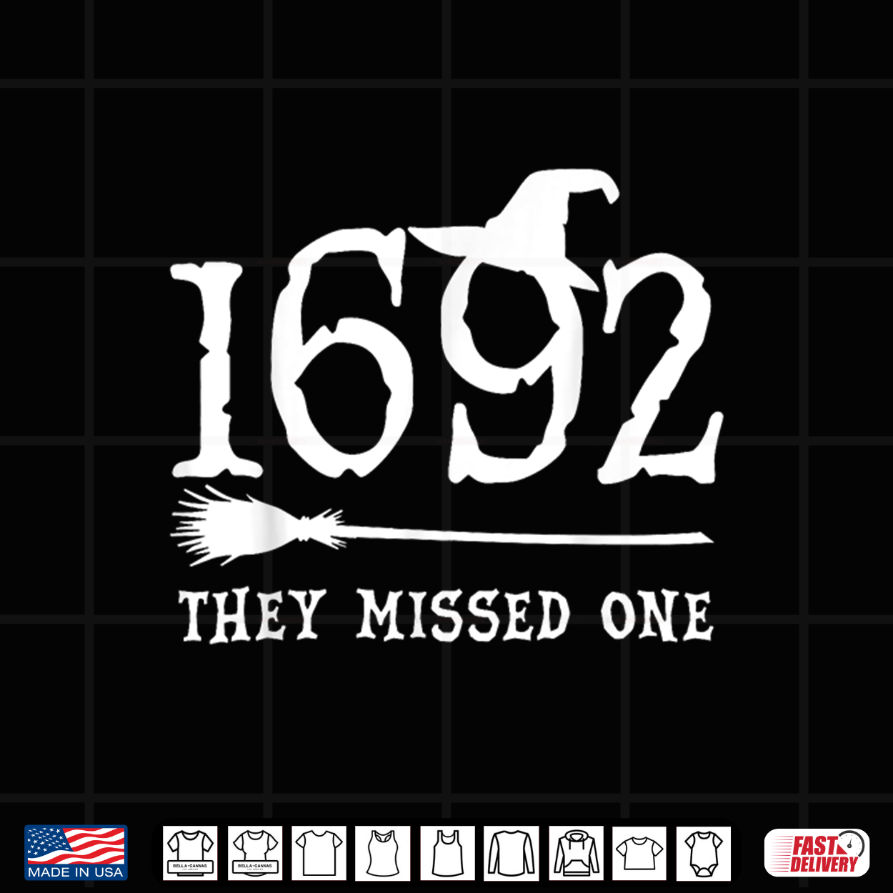 1692 They Missed One Halloween Feminist Witch Trials Women Shirt 1692 They Missed One Halloween Feminist Witch Trials Women Shirt