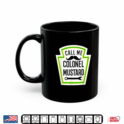 Mug Colonel Mustard Funny Halloween Mustard Costume Shirt