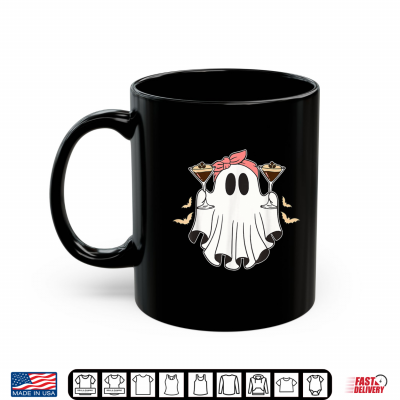 Mug Cute Halloween Ghost Holding An Espresso Martini Shirt