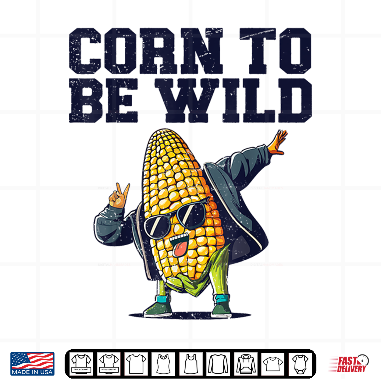 Dabbing Corn To Be Wild Funny Cob Farmers Lover Foodie Retro Shirt Dabbing Corn To Be Wild Funny Cob Farmers Lover Foodie Retro Shirt