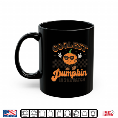 Mug Groovy Coolest Pumpkin In The Patch Halloween Shirt