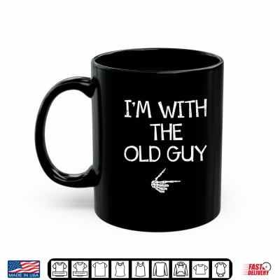Mug Im With The Old Guy Easy Halloween Costume Couples Matching Shirt