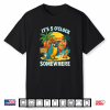It’S 5 Oclock Somewhere Parrot Sunset Drinking Shirt
