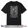 Justice Tarot Card Grim Reaper Halloween Gothic Clothing Shirt