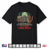 Let’S Watch Horror Movies Funny Halloween Characters Snacks Shirt