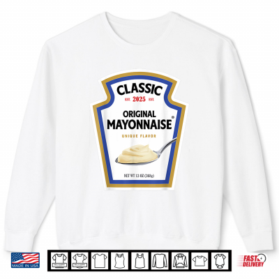 Mayonnaise Diy Halloween Costume Matching Group Mayo Shirt 2 Sweatshirt Mayonnaise DIY Halloween Costume Matching Group Mayo Shirt