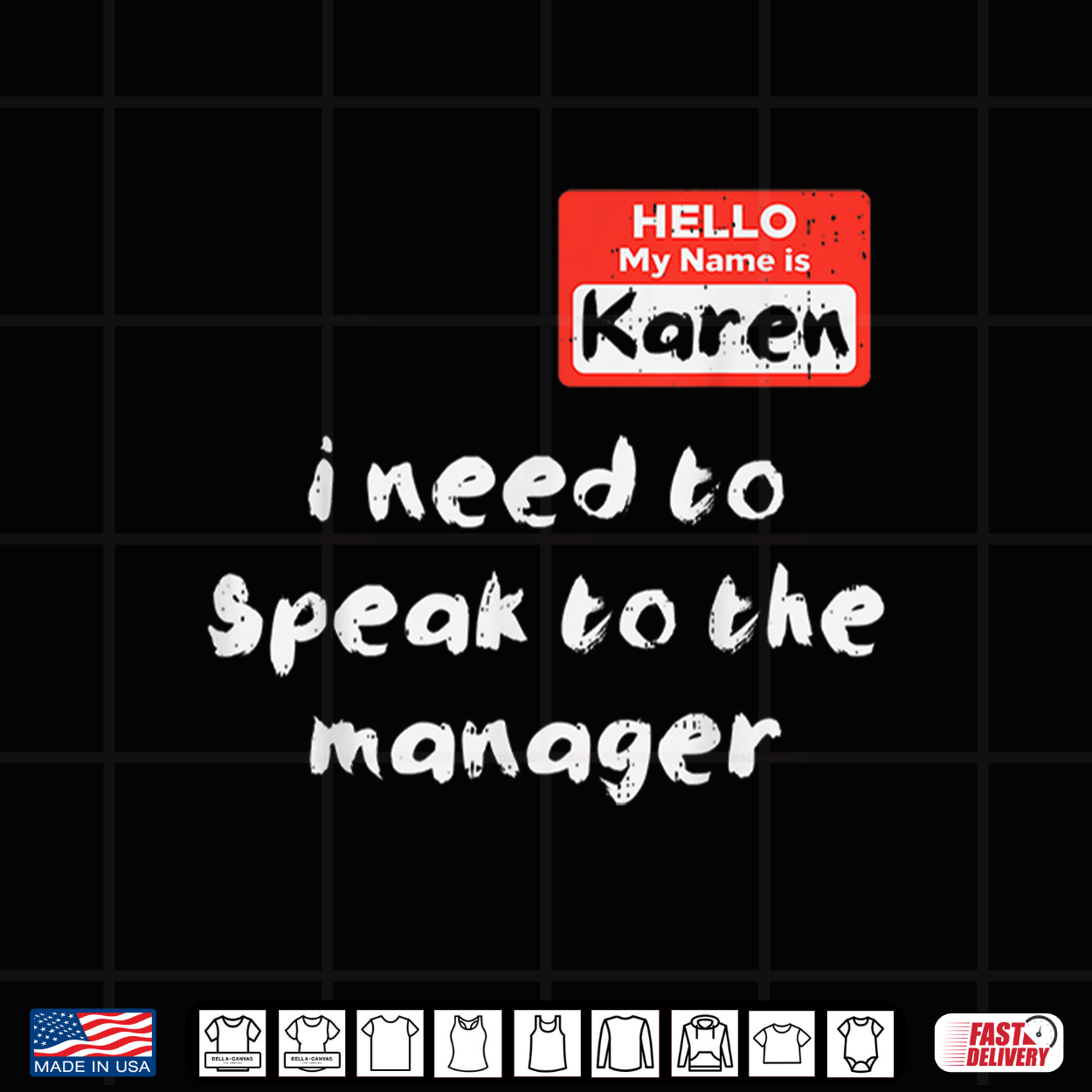 Karen Speak To Manager Funny Meme Quote Halloween Women Gift Shirt Karen Speak To Manager Funny Meme Quote Halloween Women Gift Shirt