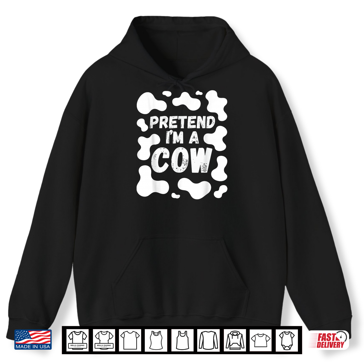 Cow Costume Pretend I’M A Cow Halloween Shirt Cow Costume Pretend I’M A Cow Halloween Shirt