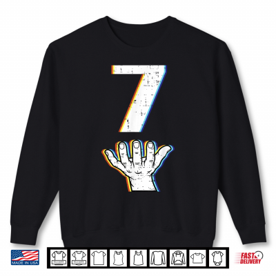 Sweatshirt Number 7 Matching 67 Meme Halloween Costume Shirt