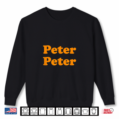 Sweatshirt Peter Peter Matching Couple Pumpkin Eater Halloween Costume Shirt