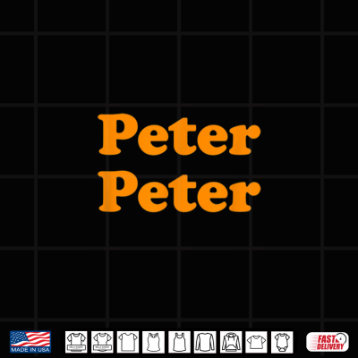 Design Peter Peter Matching Couple Pumpkin Eater Halloween Costume Shirt