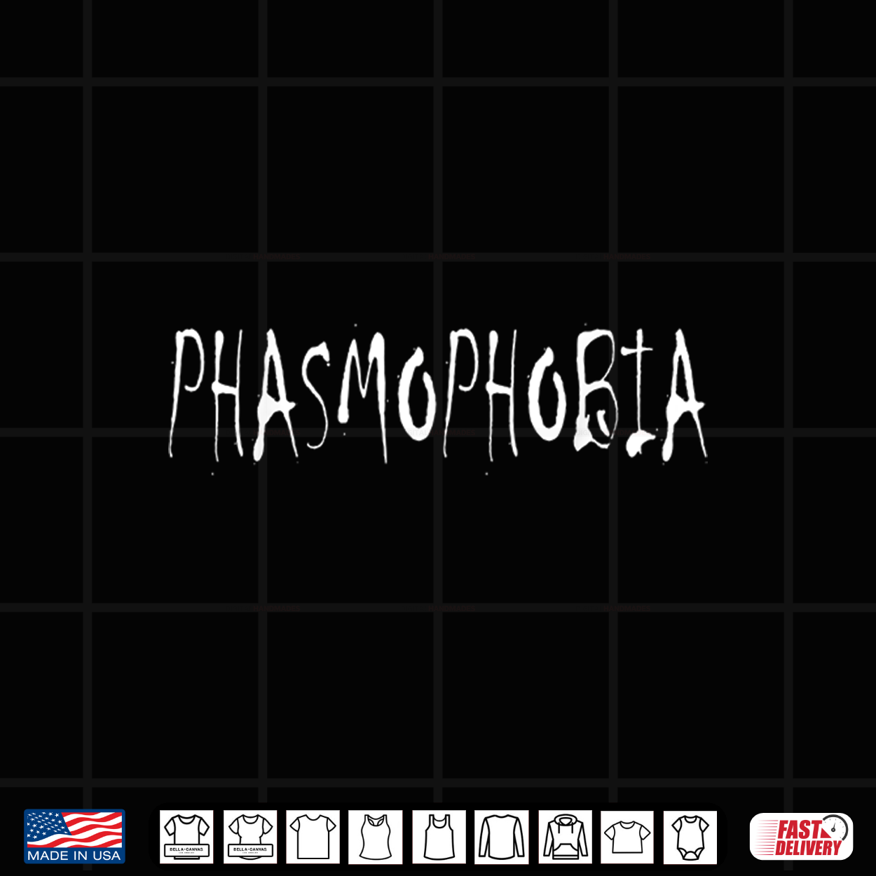 Phasmophobia Fear Ghosts Halloween Horror Phasmophobia Shirt