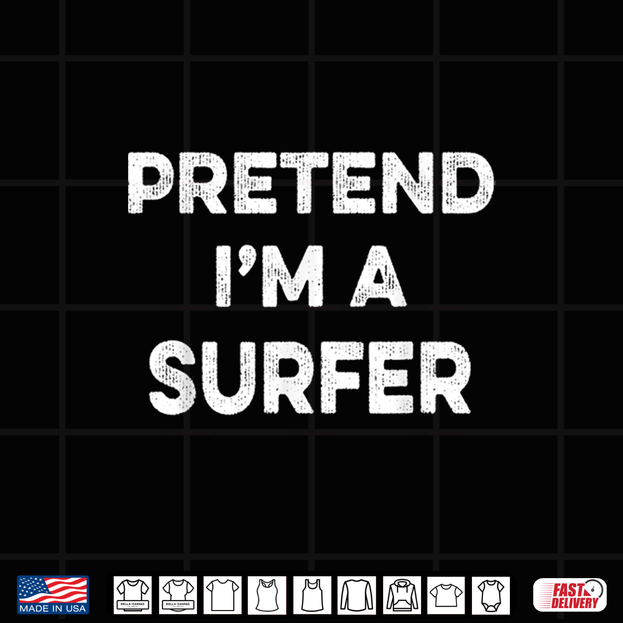 Pretend I’M A Surfer Easy Cheap Matching Halloween Costume Shirt Pretend I’M A Surfer Easy Cheap Matching Halloween Costume Shirt