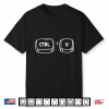 Funny Halloween Costume Family Matching Ctrl V Shirt