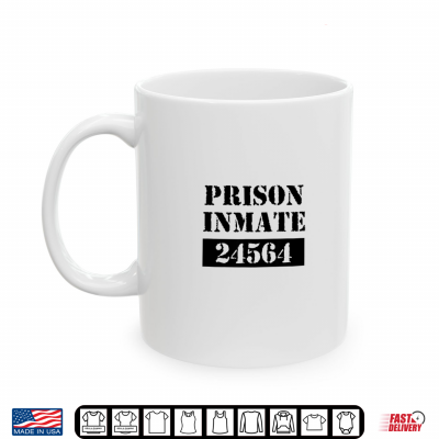 Prisoner Costume Orange Prison Uniform Halloween Jail Inmate Shirt 3 Mug Prisoner Costume Orange Prison Uniform Halloween Jail Inmate Shirt
