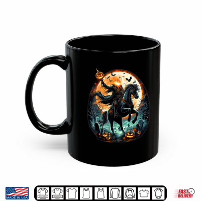 Pumpkin Headless Horseman Scary Halloween Shirt 3 Mug Pumpkin Headless Horseman Scary Halloween Shirt
