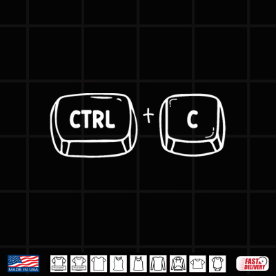 Design Funny Halloween Costume Family Matching Ctrl C Shirt
