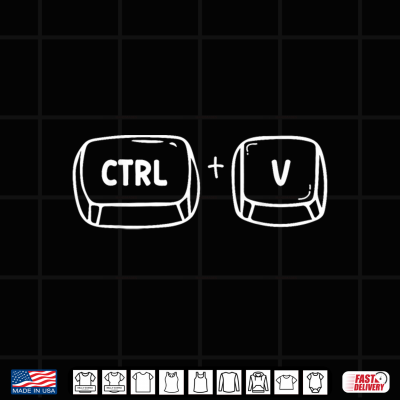 Design Funny Halloween Costume Family Matching Ctrl V Shirt