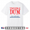 Tweedle Dum I’M With Dee Lazy Couple Halloween Costumes Shirt