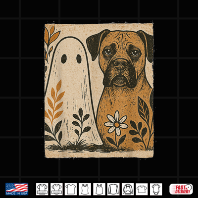 Design Halloween Halloween Boxer Dog Lovers Costume Shirt