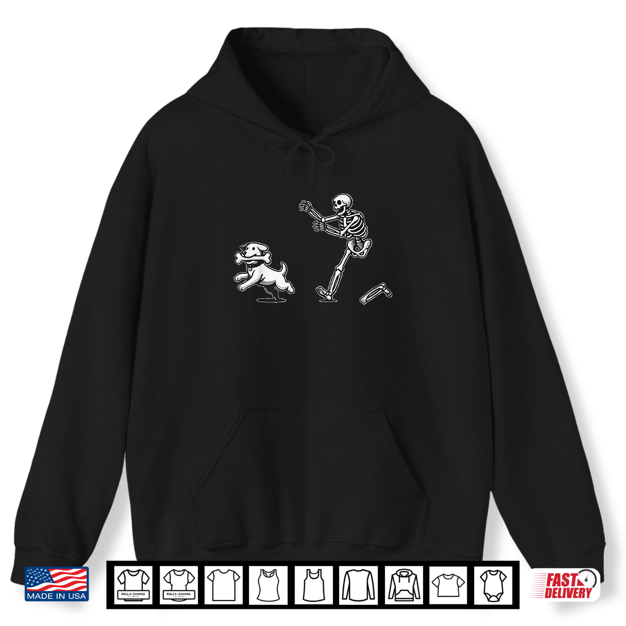 Skeleton Dog Halloween Skeleton Chasing Dog Shirt Skeleton Dog Halloween Skeleton Chasing Dog Shirt