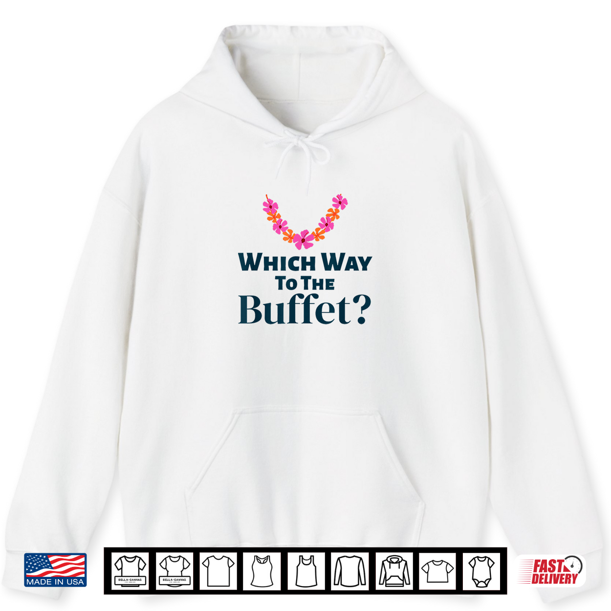 Tacky Tourist Which Way To The Buffet Halloween Costume Shirt
