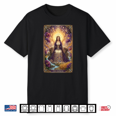 Tarot Card The Empress For Power Halloween Shirt