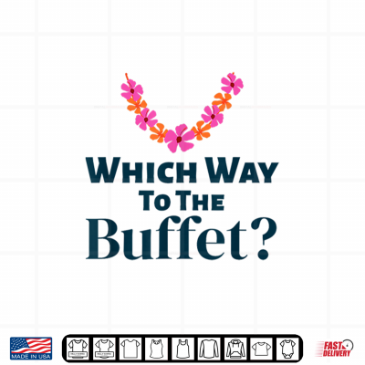 Design Tacky Tourist Which Way To The Buffet Halloween Costume Shirt
