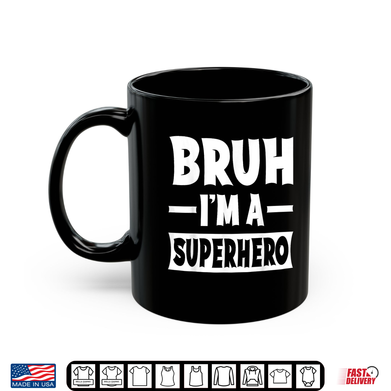 Bruh I’M A Superhero Funny Lazy Halloween Costume Shirt