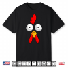 Chicken Face Rooster Halloween Costume Farm Poultry Shirt
