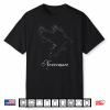 Nevermore The Raven Poe Halloween Gothic Macabre Poetry Shirt