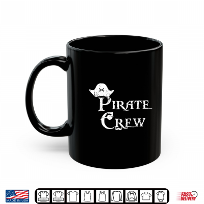 Mug Pirate Crew Funny Halloween Costume Party Shirt