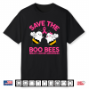 Save The Boobees Boo Bees Breast Cancer Halloween Shirt