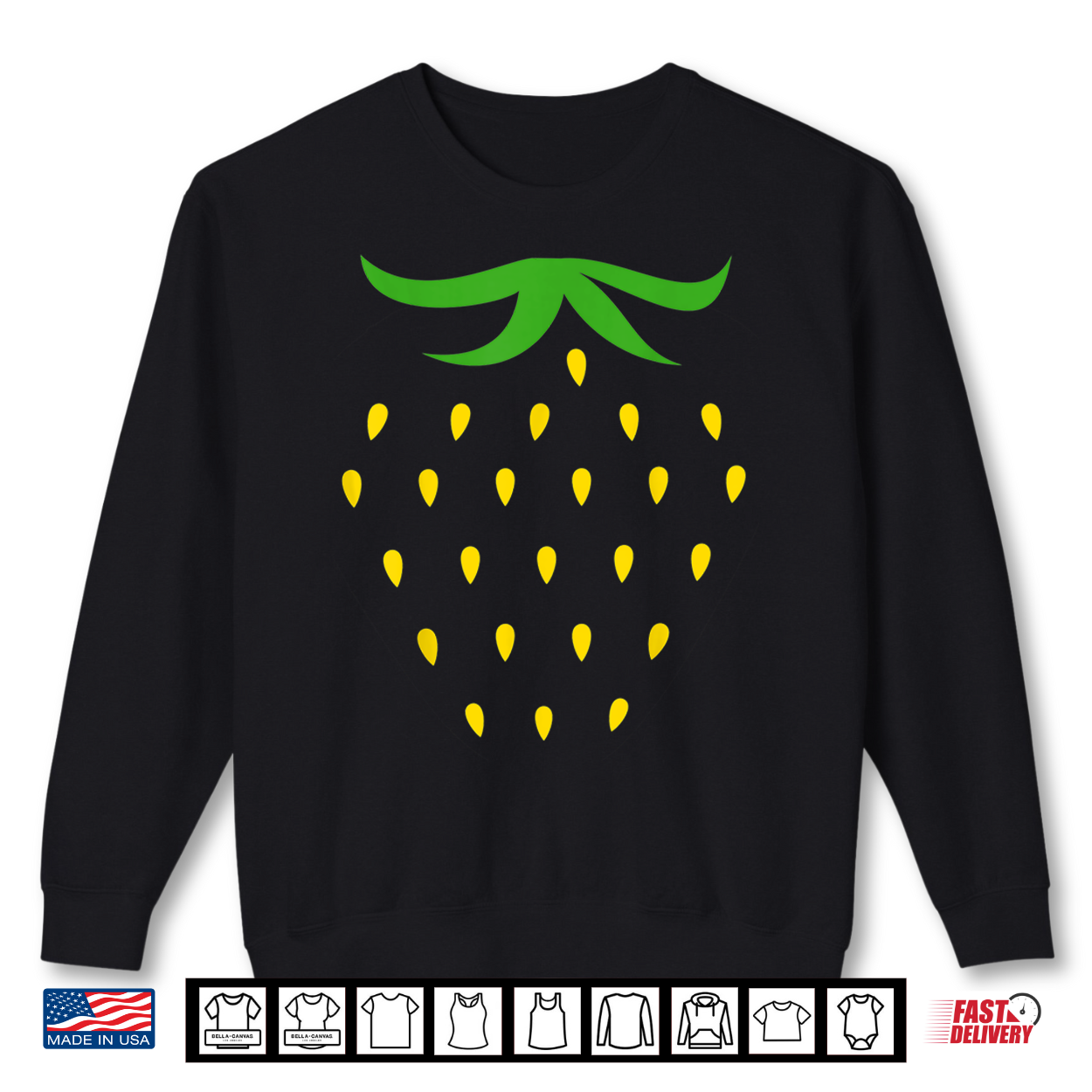 Strawberry Costume Fruit Halloween Costume Shirt Strawberry Costume Fruit Halloween Costume Shirt