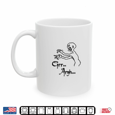 Mug Zombie Grr Argh Shirt
