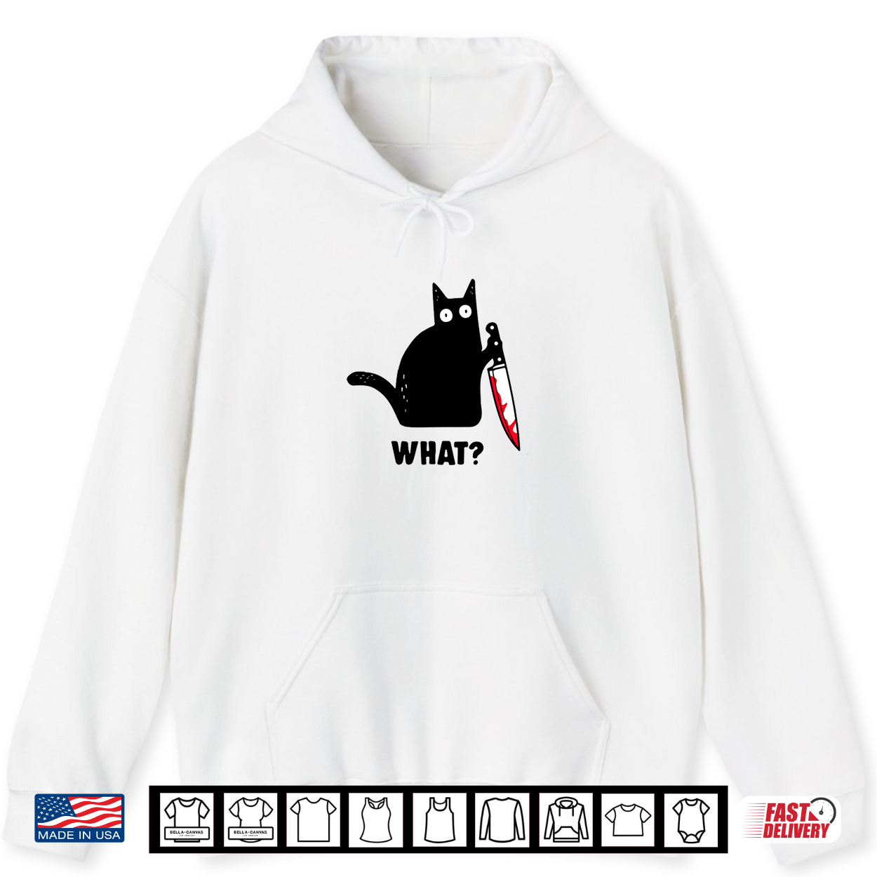 Cat What Funny Black Cat Shirt Murderous Cat With Knife Shirt Cat What Funny Black Cat Shirt Murderous Cat With Knife Shirt