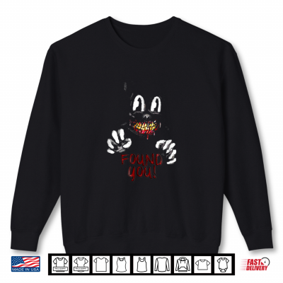 Cartoon Cat Creepy Horror Trick Or Treat Shirt 2 Sweatshirt Cartoon Cat Creepy Horror Trick Or Treat Shirt