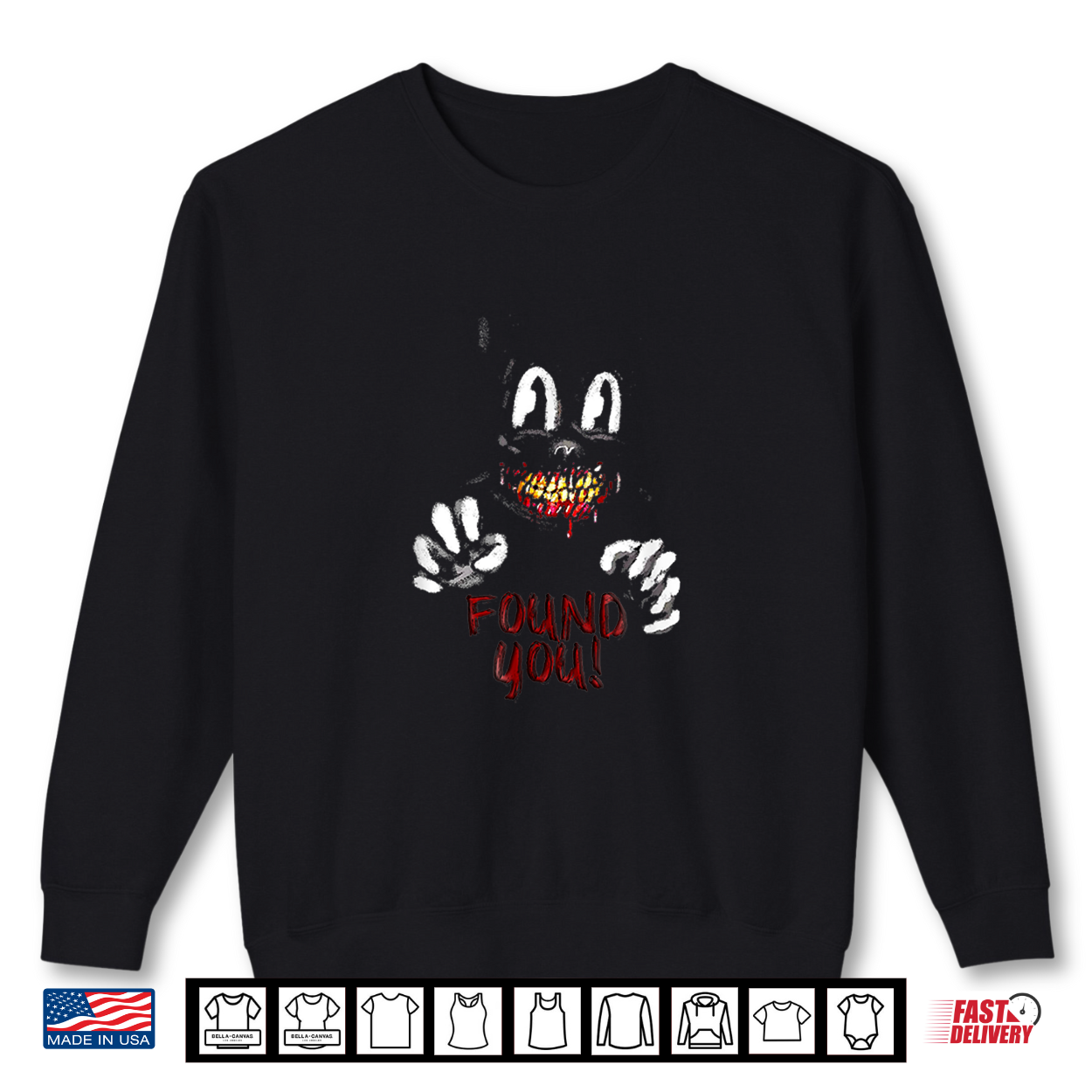 Cartoon Cat Creepy Horror Trick Or Treat Shirt Cartoon Cat Creepy Horror Trick Or Treat Shirt