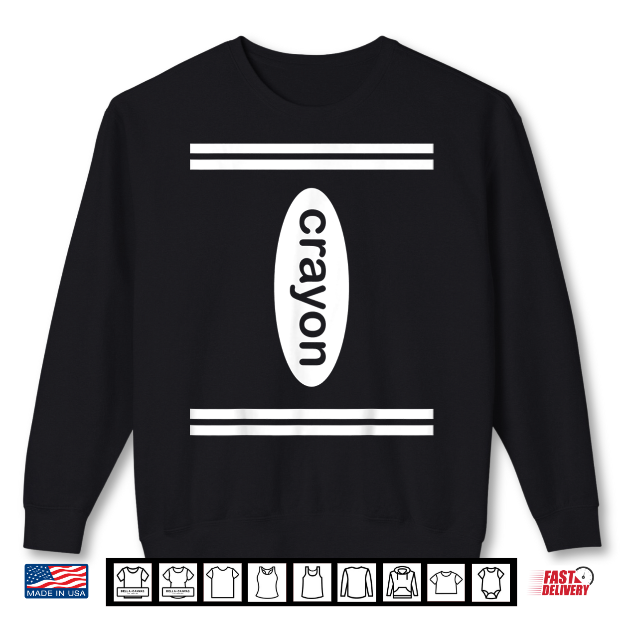 Crayon Halloween Costume Dark Color Crayon Box Lover Shirt Crayon Halloween Costume Dark Color Crayon Box Lover Shirt