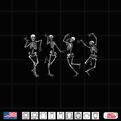 Dancing Skeletons Halloween Dance Of Death Macabre Skeleton Shirt 4 Design Dancing Skeletons Halloween Dance Of Death Macabre Skeleton Shirt