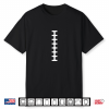 Fun  Easy Halloween Football Costume Tee Ball Laces Brown Shirt