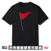 Funny Red Flag Warning Halloween Costume Shirt