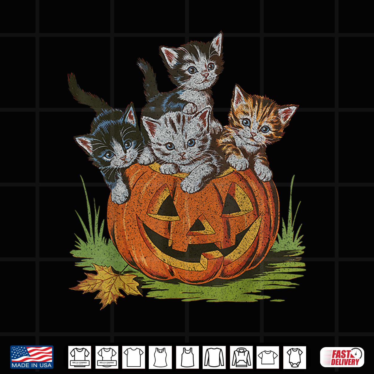 Halloween Vintage Cat Pumpkin Spooky Season Shirt Halloween Vintage Cat Pumpkin Spooky Season Shirt