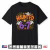 Haunted By 67 Funny Six Seven Meme Spooky Ghost Halloween Shirt