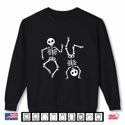 Kids Dancing Skeletons Halloween Shirt 2 Sweatshirt Kids Dancing Skeletons Halloween Shirt