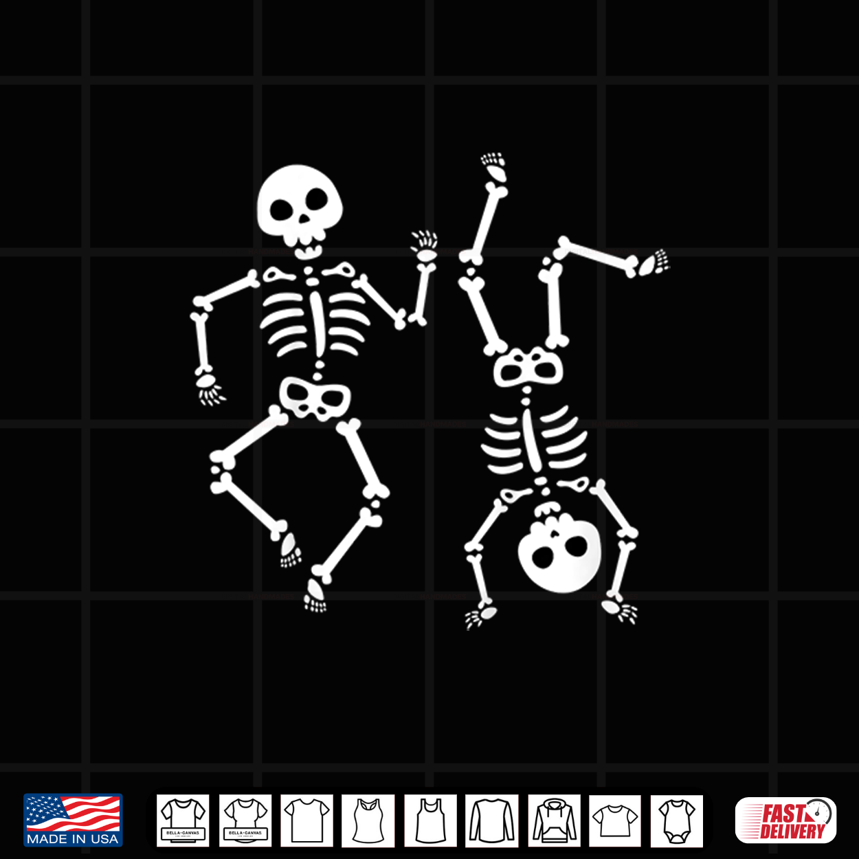 Kids Dancing Skeletons Halloween Shirt Kids Dancing Skeletons Halloween Shirt