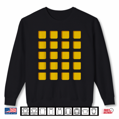 Sweatshirt Lazy Last Minute Halloween Waffle Costume Shirt