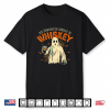 My Favorite Spirit Is Whiskey Funny Ghost Halloween Costume Shirt