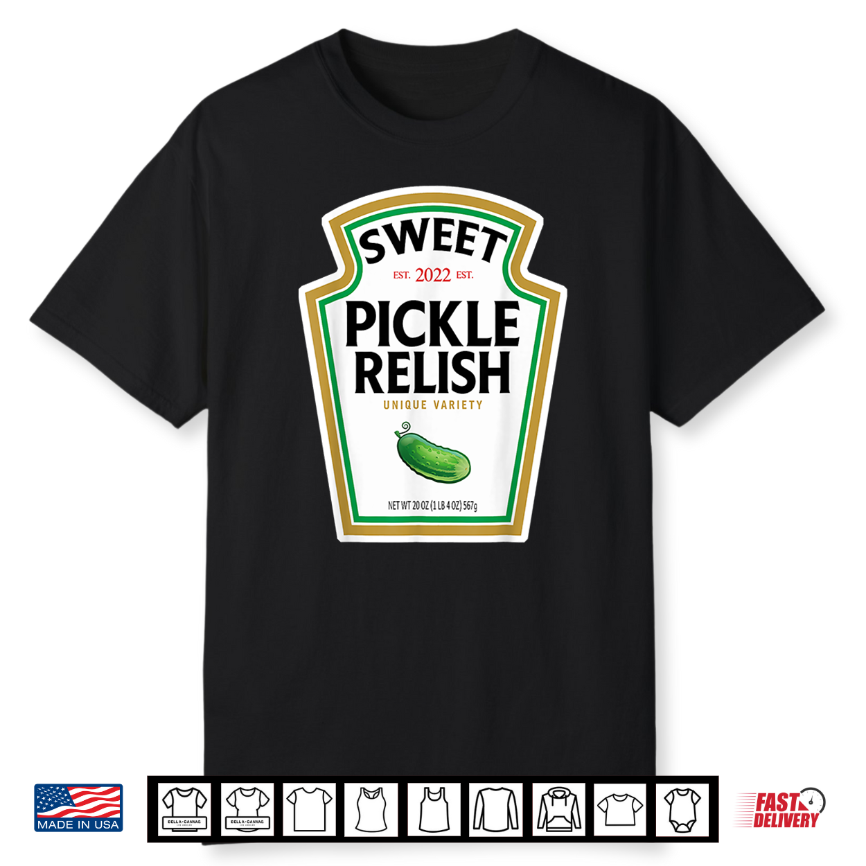 Sweet Green Pickle Relish Funny Diy Halloween Costume Shirt Sweet Green Pickle Relish Funny Diy Halloween Costume Shirt